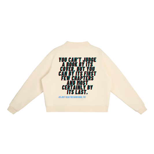 Not about a book sweatshirt